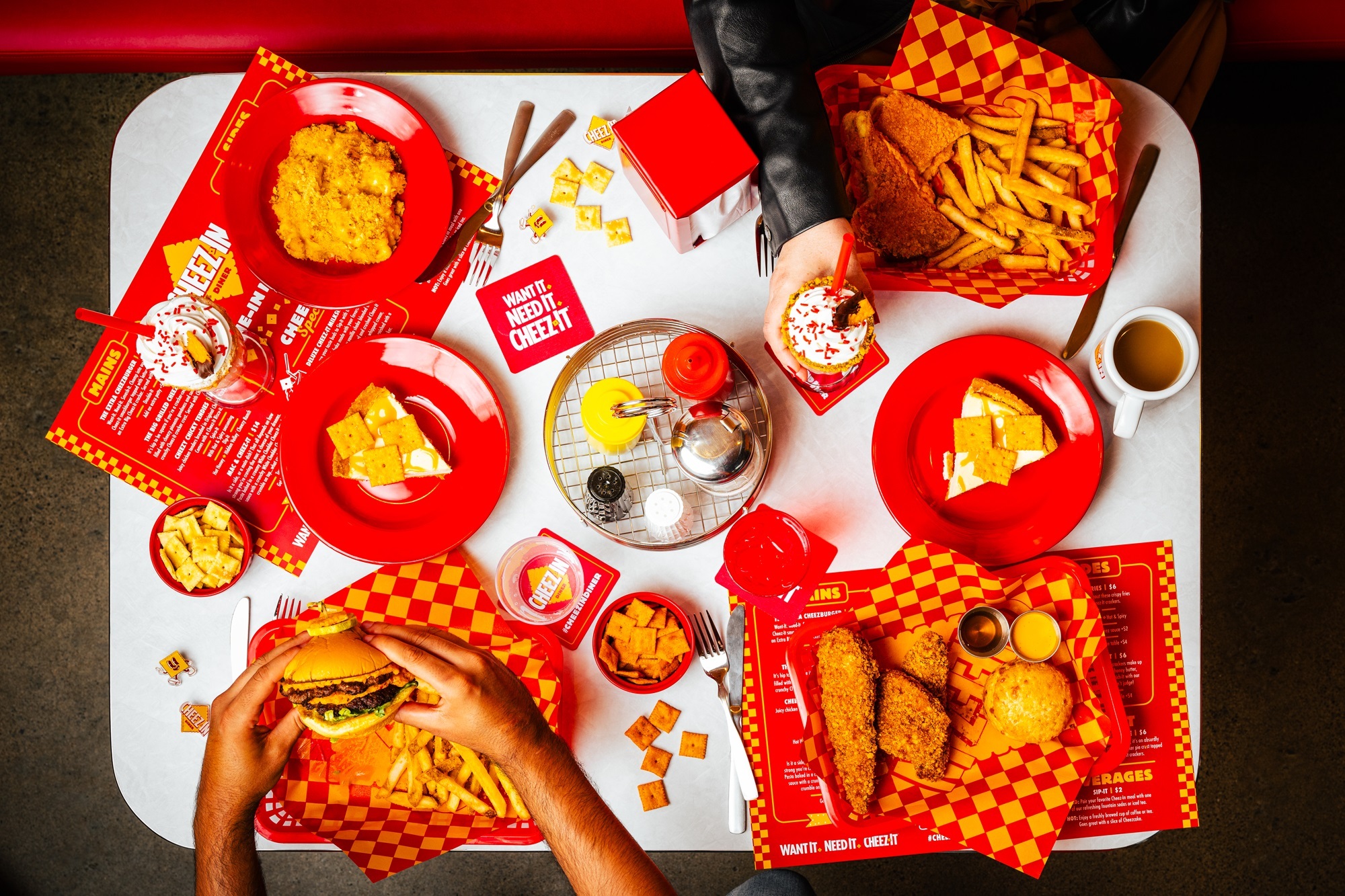 An insane-looking Cheez-It Diner just opened in the Catskills