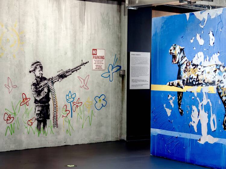 Be inspired by the Banksy Museum