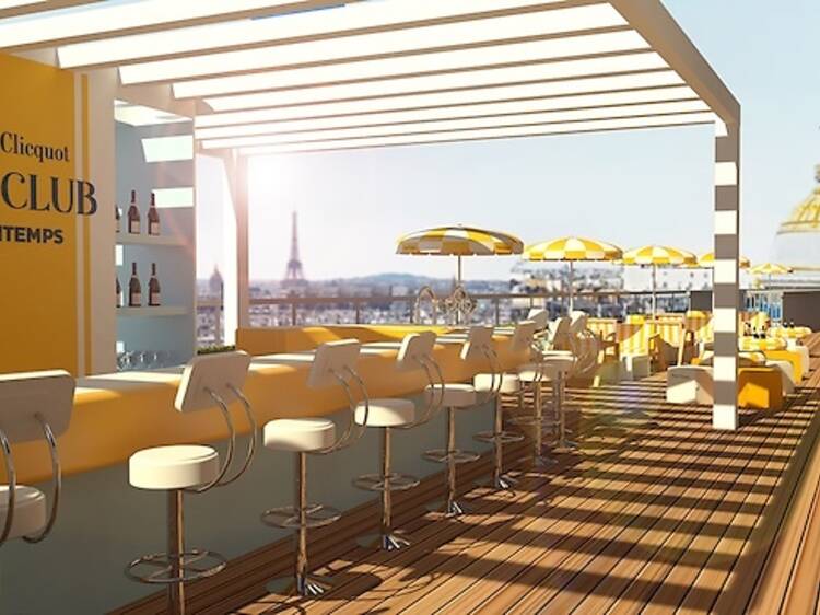 Un nouveau rooftop dédié au champagne prend place près de l'Opéra à Paris