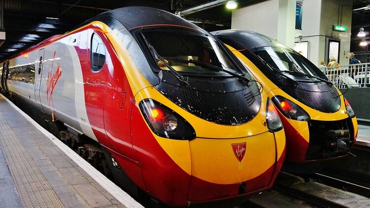 Virgin trains in London