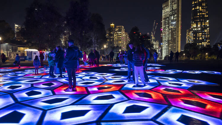 Vivid Sydney at Barangaroo