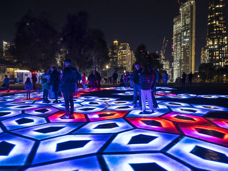 Vivid Sydney at Barangaroo