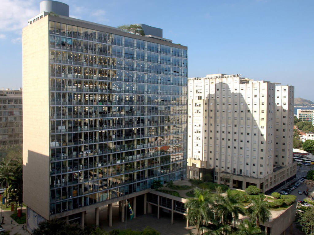 The historical buildings of Rio de Janeiro