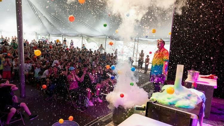 Attend a festival Attend a festival