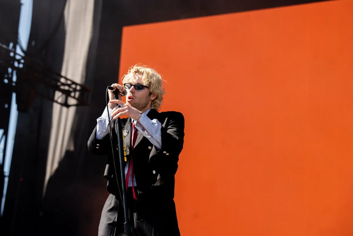 Luke Hemmings performs at Boston Calling on Friday, May 24, 2024