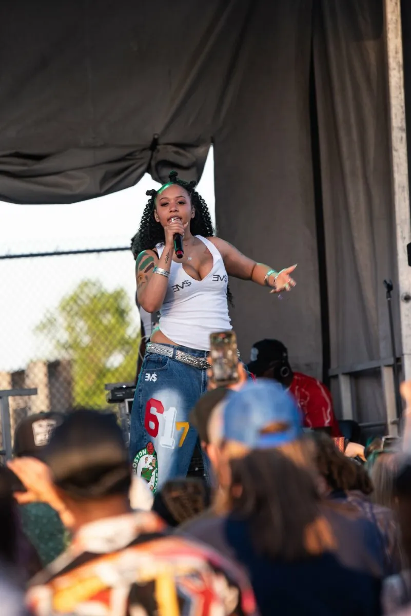 Kei performs at Boston Calling on Friday, May 24, 2024