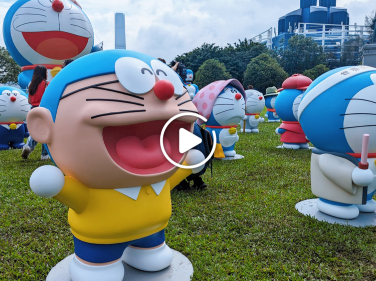 First look: Doraemon Hong Kong flash event