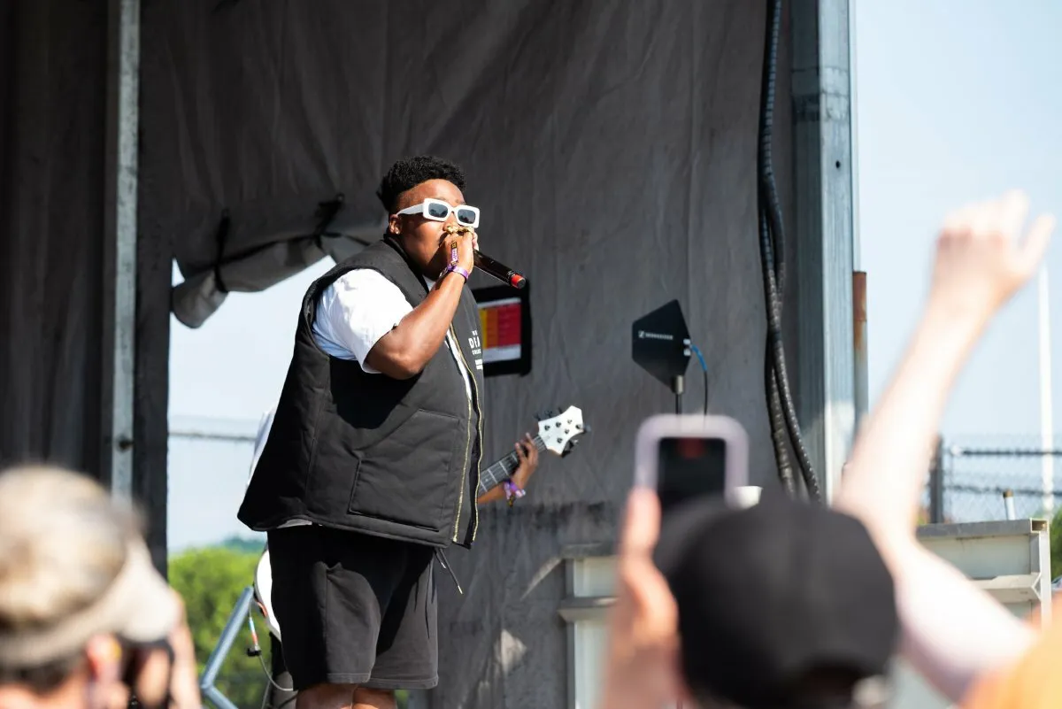 Billy Dean Thomas performs at Boston Calling on Sunday, May 26, 2024