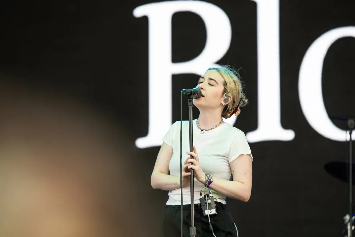 Blondshell performs at Boston Calling on Sunday, May 26, 2024