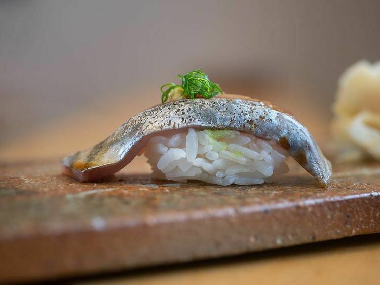 Maru omakase en un departamento de palermo