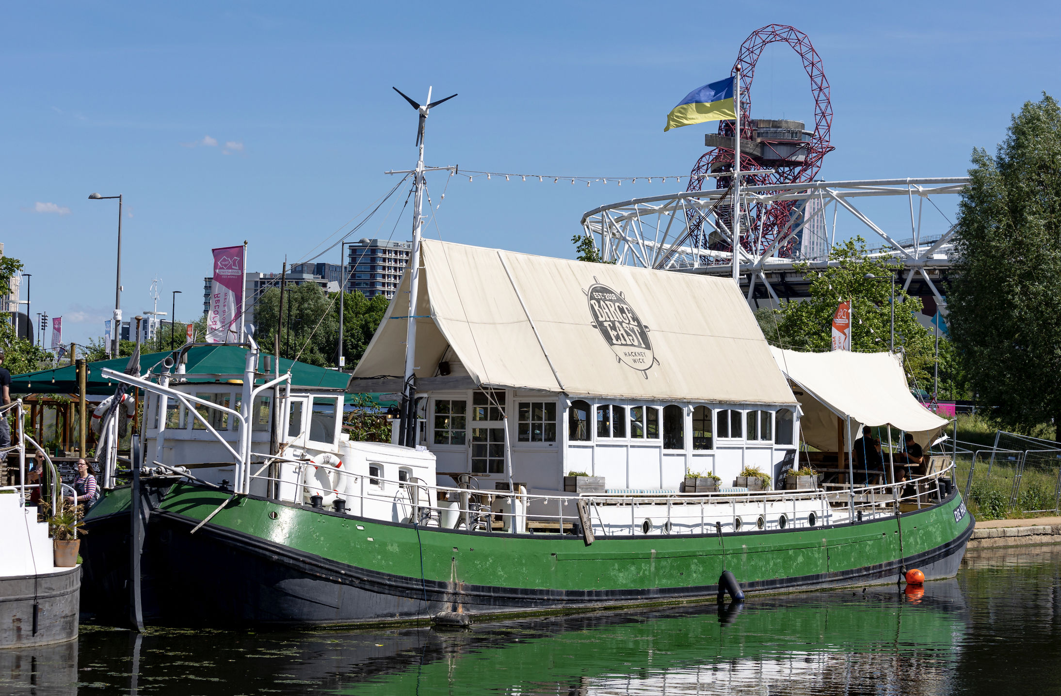 This floating east London restaurant is officially one of the most unique places to eat in the world