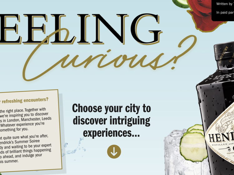 Time Out and Hendrick’s Gin partner on branded content and live event campaign to pique curiosity across the UK
