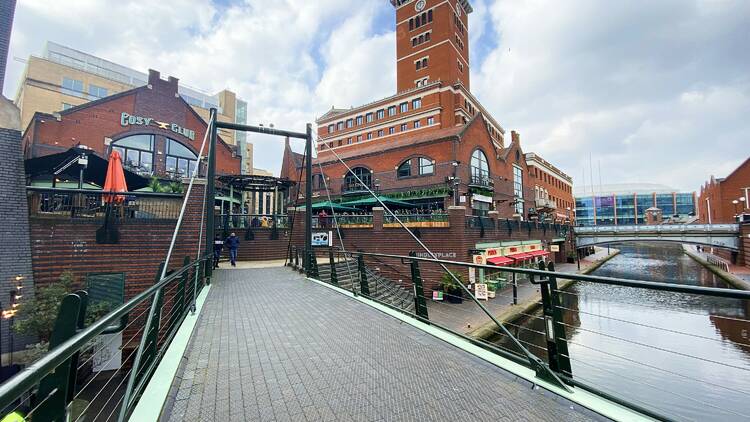 Explore Brindleyplace and the canal quarter