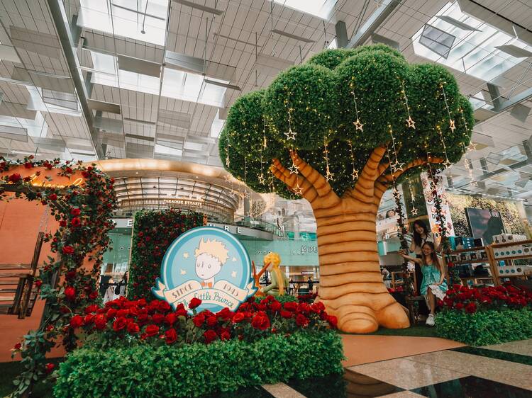 The Little Prince at Changi Airport
