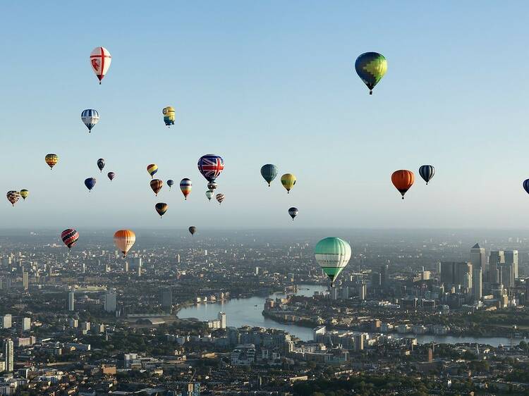 London will be filled with hot air balloons this weekend: Balloon Regatta date and start time