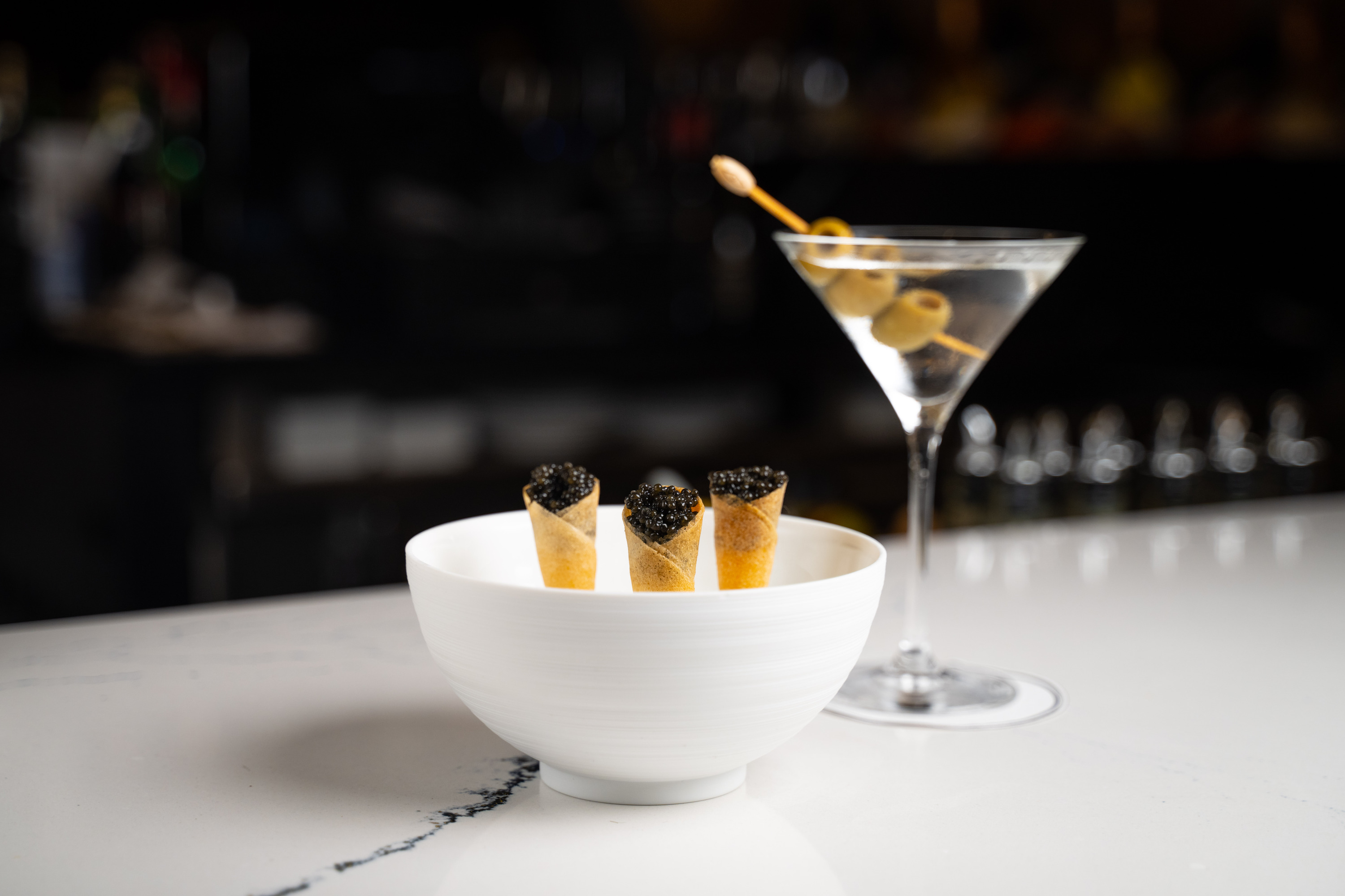 Martini Hour at Caviar Russe
