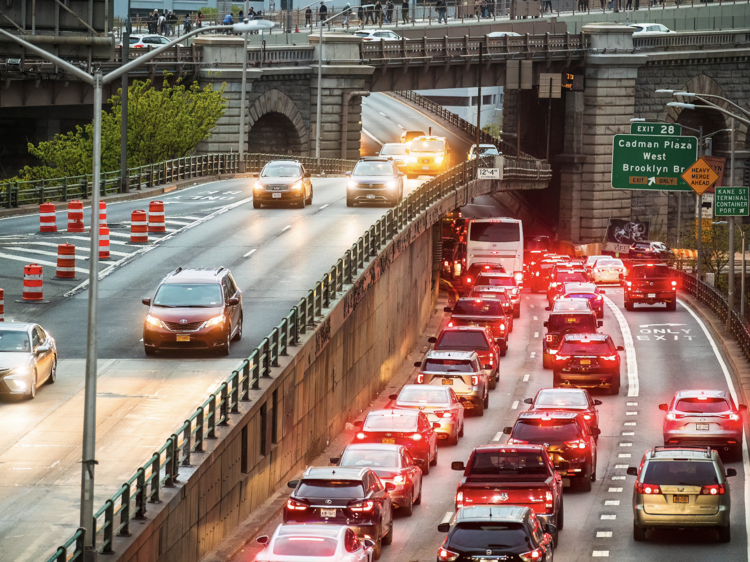 The BQE in Brooklyn is closing for repairs this weekend