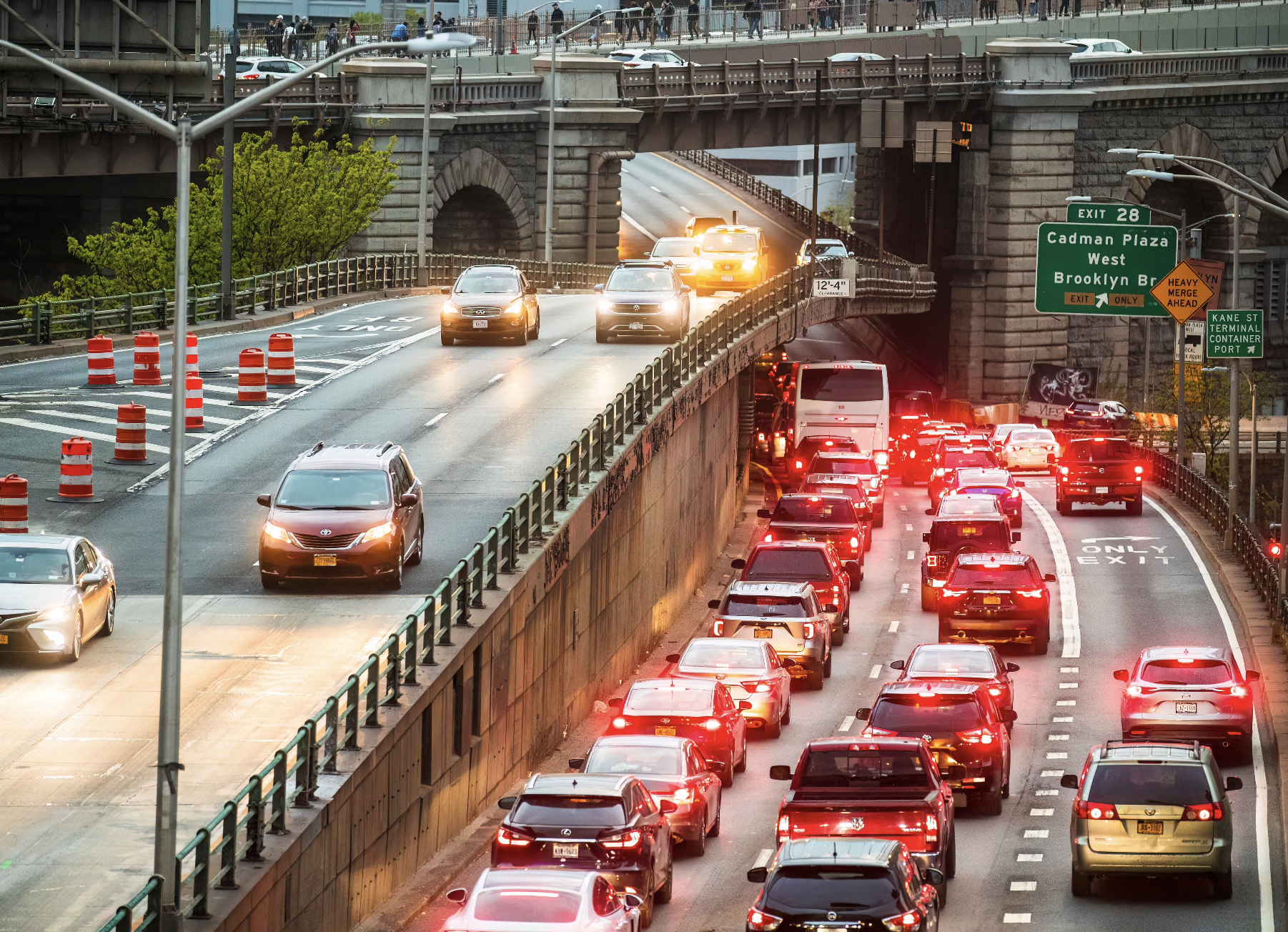 The BQE in Brooklyn is closing for repairs this weekend