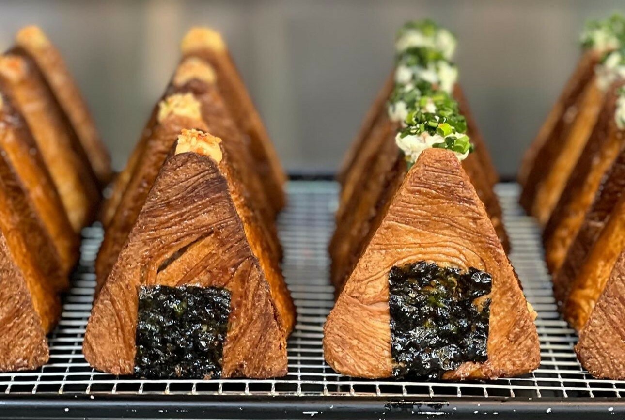 Croissants meets onigiri in this oddball new fusion treat