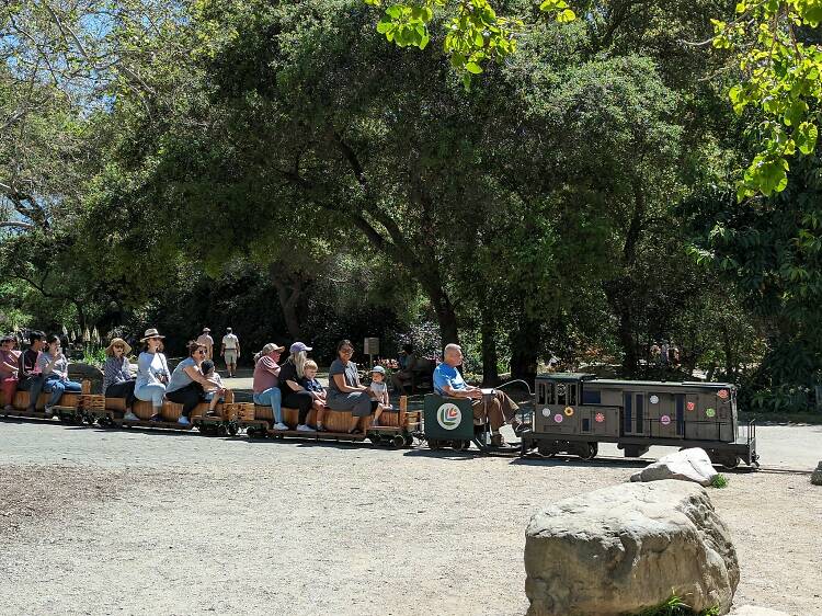 Descanso Gardens railroad