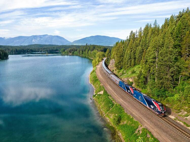 Empire Builder Glacier National Park