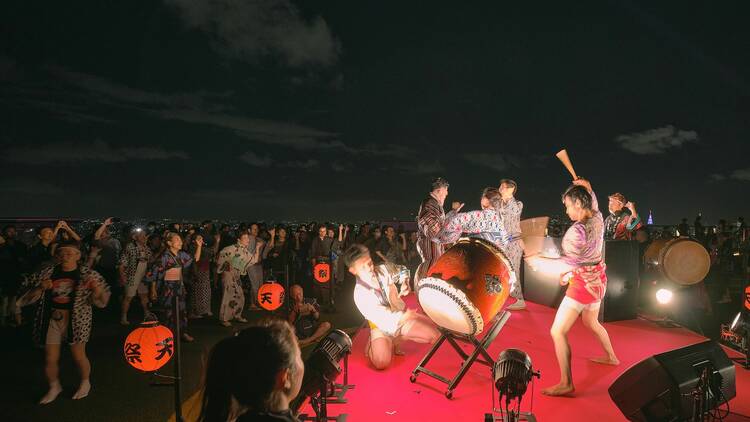 天空の夏祭り