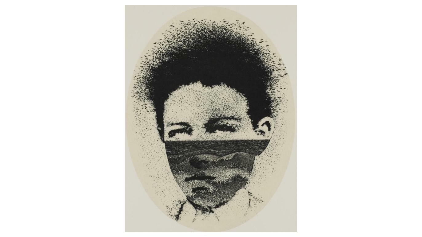 不思議の国 NO9 幻想的な油彩抽象画 幻想的な人間の形状を描いた絵画。 心の海」はこんな色?女性アーティストの幻想的な絵画が美しい - カワ