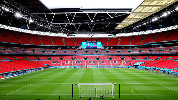 Wembley Stadium interior, London
