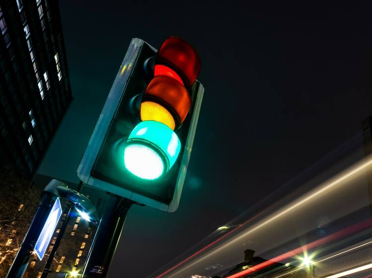 Traffic lights in the UK could be getting a new colour