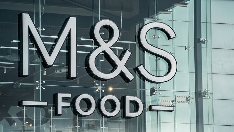 M&S Food store in England