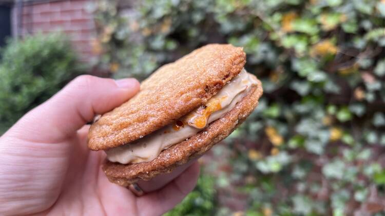 The Sichuan Honey Cookie Sandwich from Fly by Jing