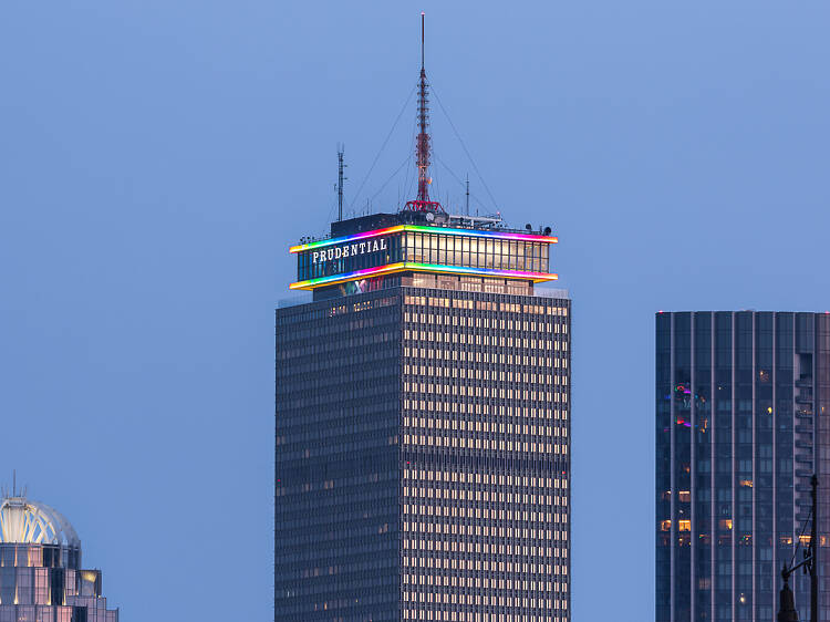 Prudential Center lights up for Pride