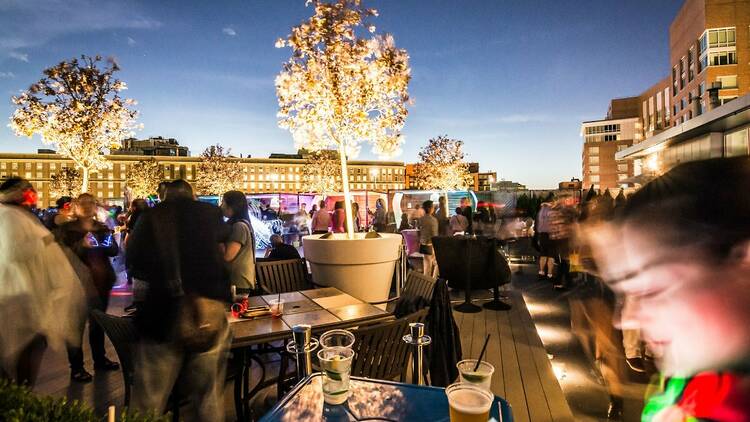 Revere Rooftop Pride silent disco party