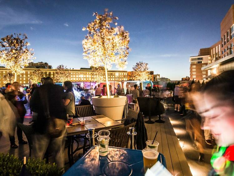 Revere Rooftop Pride silent disco party