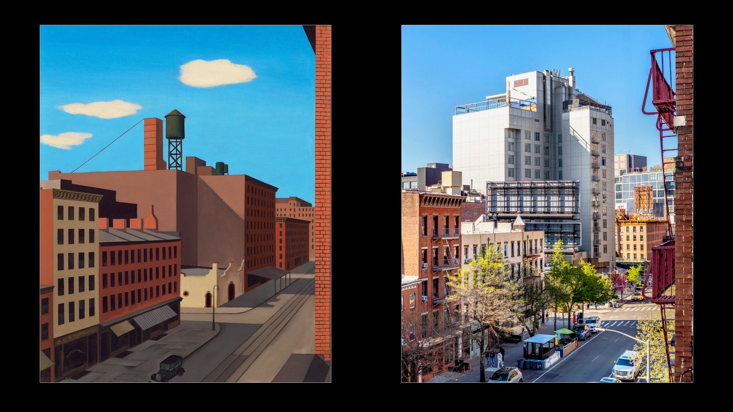Whitney Museum Biennial then and now