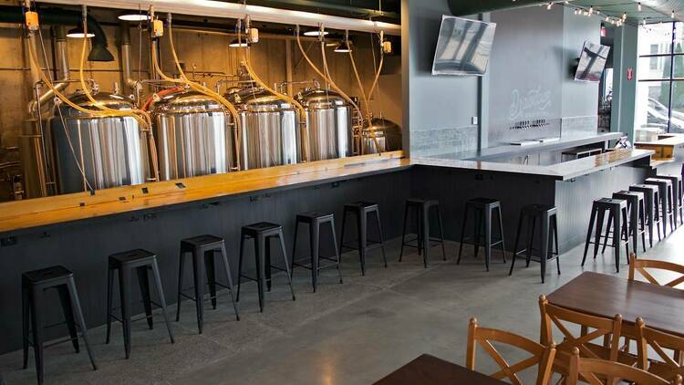 Drawdown Brewing Company taproom