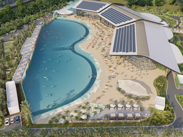 A massive surf and water park is officially confirmed for Melbourne – and it'll be the biggest in the Southern Hemisphere