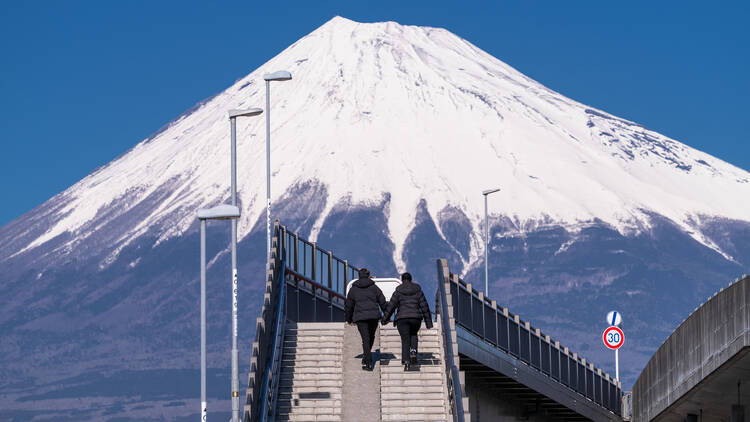 Mt Fuji Great Bridge of Dreams 