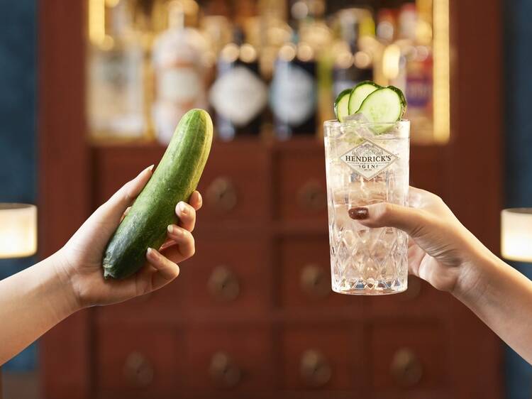 You can exchange a cucumber for a cocktail at more than 60 bars in Singapore for World Cucumber Day this June