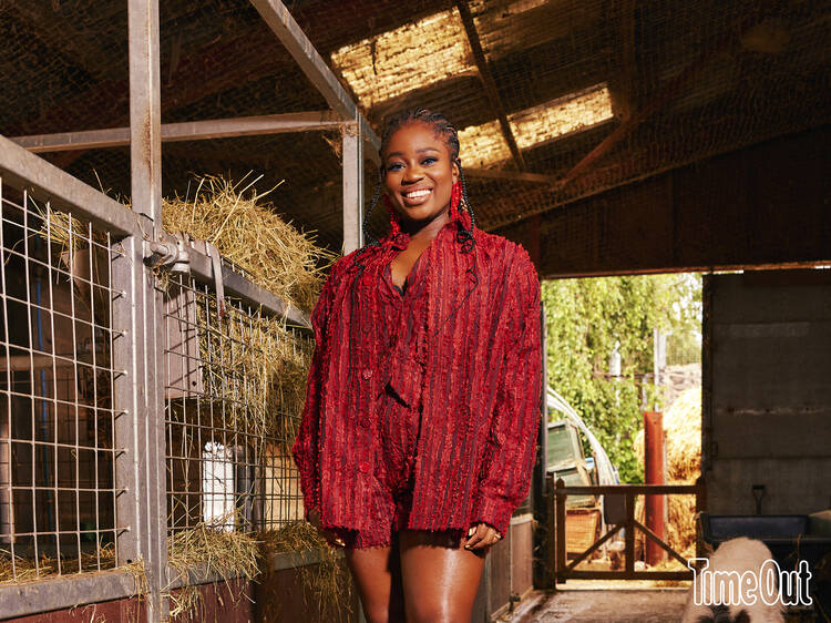 Face to face (on a farm) with Clara Amfo