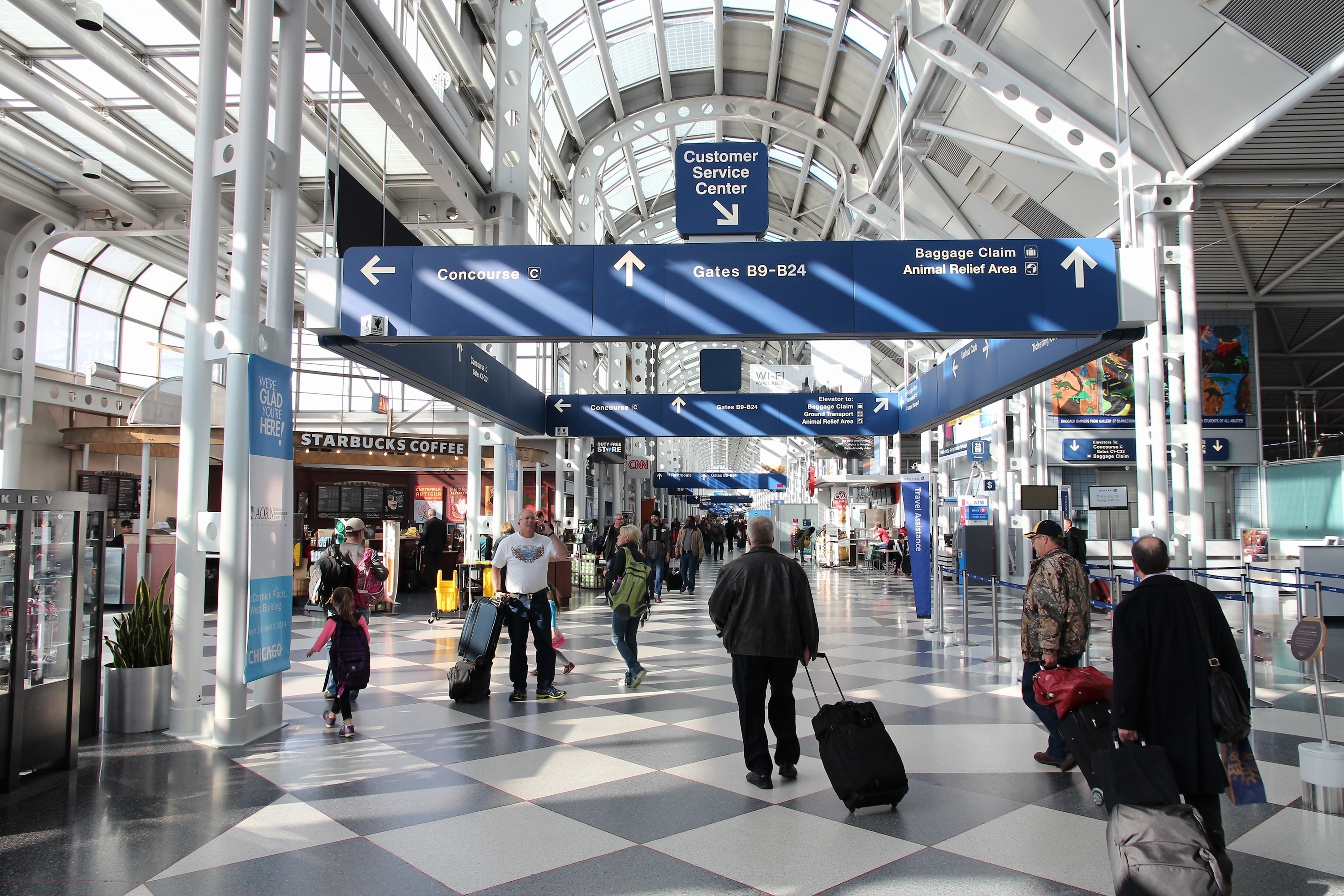 Four U.S. airports are among the most connected in the world