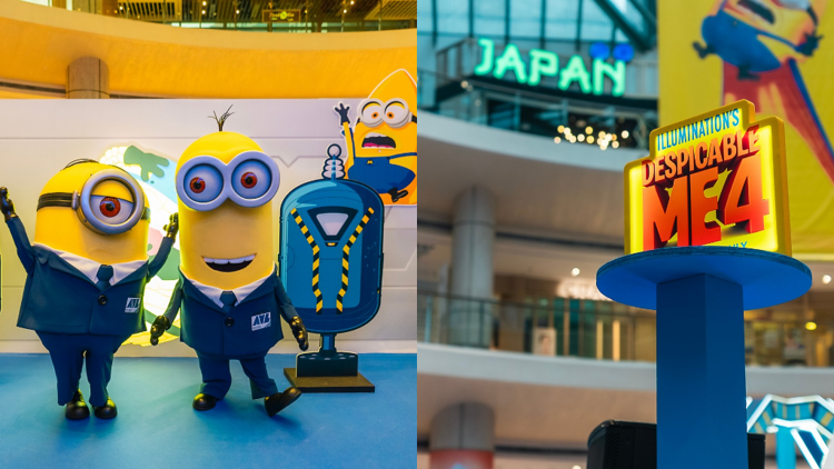 Despicable Me Mega Mission Minions pop-up at Suntec City