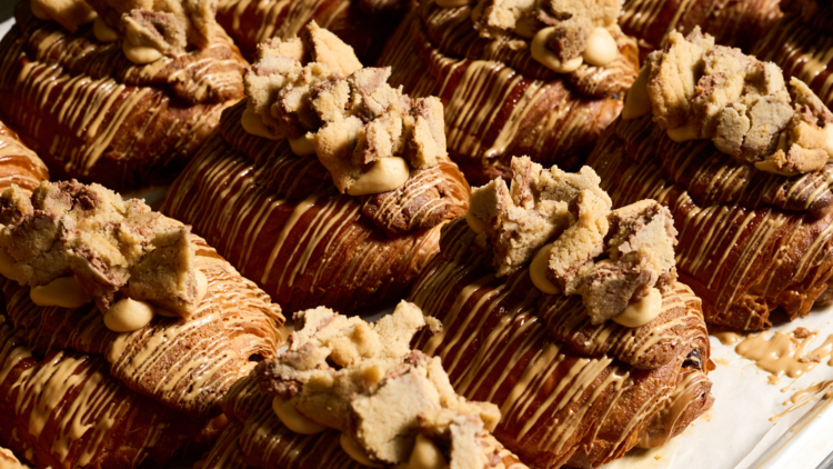 Lune's choc chip pain au chocolat creations.