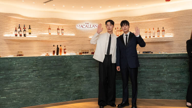 The Macallan House hosts Korean actors Lee Jae-wook and Ryeoun during the grand opening