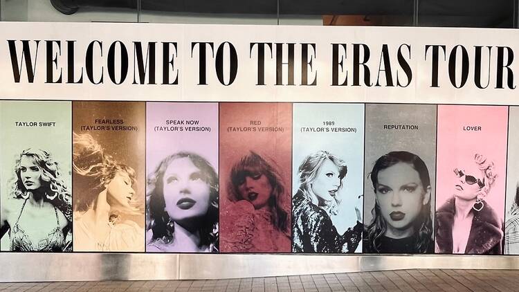 Taylor Swift’s Eras Tour in Australia, billboards