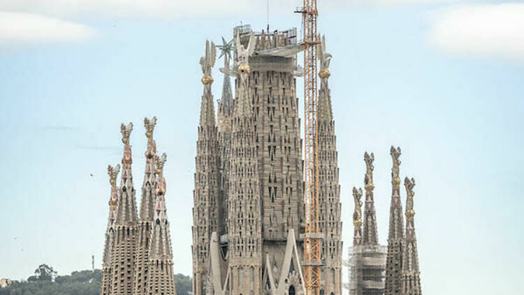 Grua Sagrada Familia