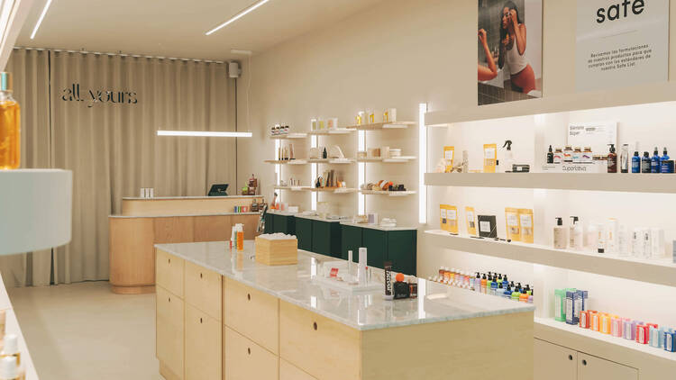 All Yours Madrid, la nueva tienda de cosmética natural, honesta y muy limpia