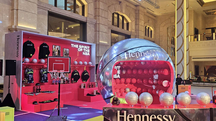 Hennessy x NBA Macau pop-up