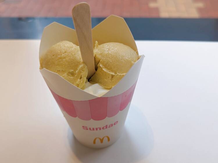 Mcdonald’s launches durian sundaes for a limited time only