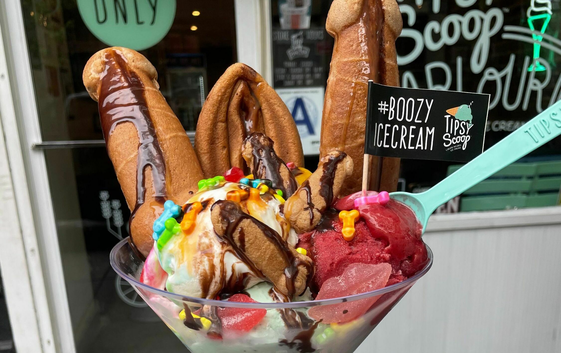 Tipsy Scoop is serving up NSFW ice-cream sundaes for Pride Month